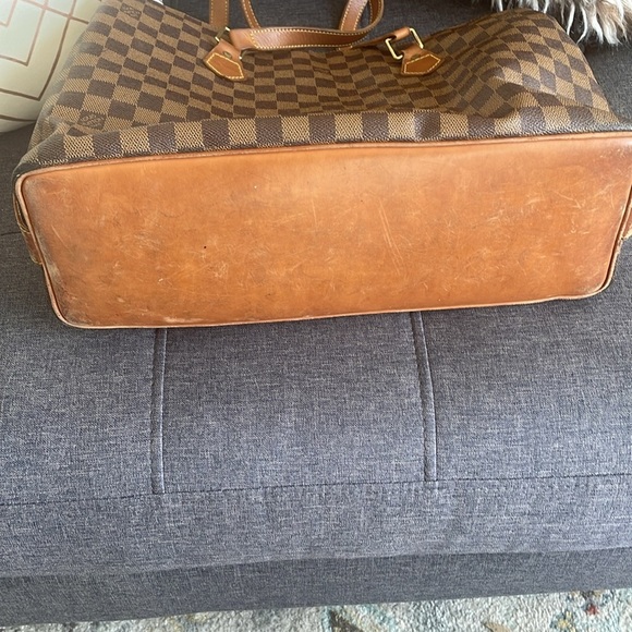 Louis Vuitton 100th Anniversary Centenaire Damier Ebene Columbine Zip Tote 99lv7 - Picture 7 of 7